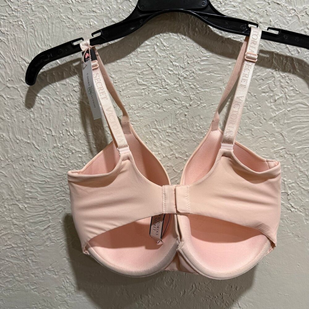 Victoria's Secret VS light pink 32G T-shirt Lightly Lined Full-Coverage Bra - Picture 4 of 5